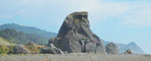 Turtle Rock near Hunter Creek